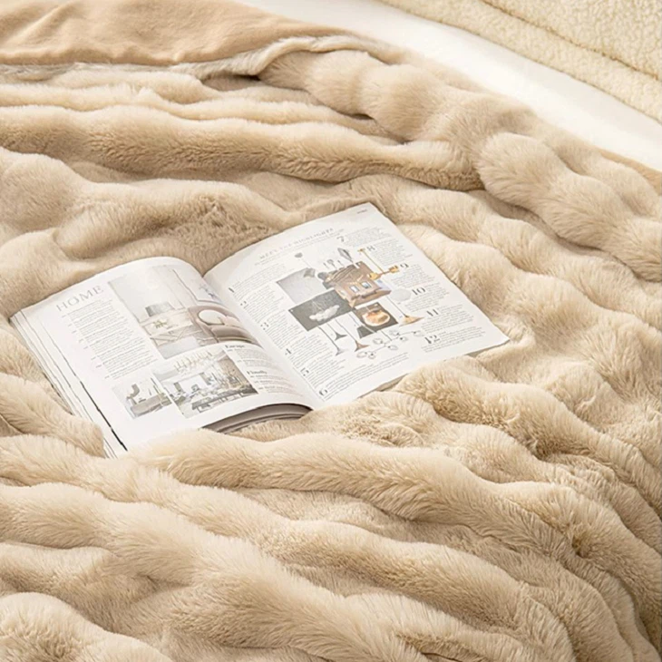 Bubble Fleece Blanket